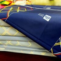 ткань с логотипом для спецодежды широкоформатная печать на ткани