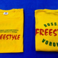нанесение принта на футболках в Воронеже
