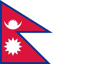 флаг Непал с карманом